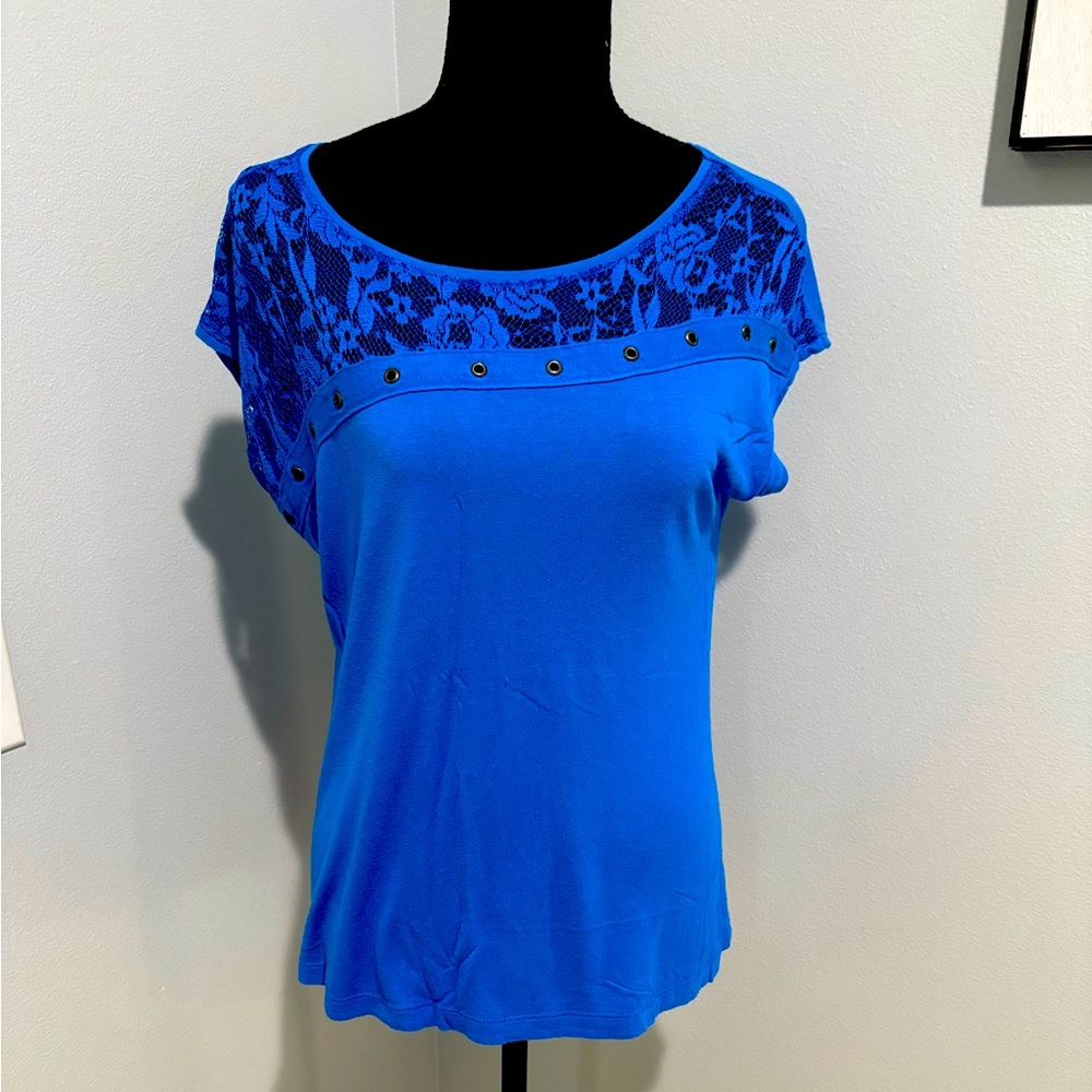 Womens blue shirt size small